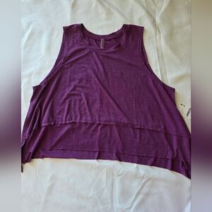 FP Movement By Free People Tempo Tank Deep Mulberry